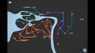 [Mini Metro] "Neva the Great" in Extreme Mode - COMPLETED!!!