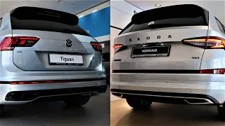 2022 Volkswagen TIGUAN (200HP) vs 2022 Skoda KODIAQ (200HP) - Comparison by Supergimm