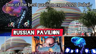 Russia pavilion expo 2020 Dubai UAE | Mobility District mindful human brain sculpture #Dubaiexpo2021