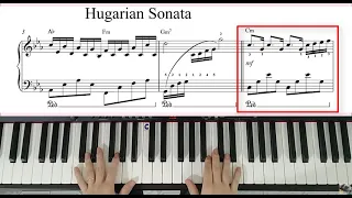 How to play 'Hungarian Sonata' - Hướng dẫn Hungarian Sonata + free sheet