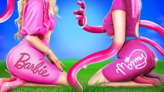 From Barbie to Mommy Long Legs! Barbie Extreme Makeover With Gadgets From TikTok!