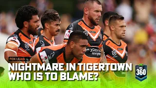 'It's Tim Sheens' fault!' Buzz shoots on imploding 0-2 Tigers | NRL 360 | Fox League
