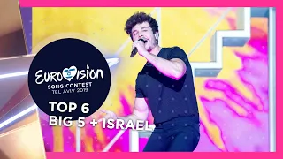 Eurovision 2019: TOP 6 Big 5 + Israel (Second Rehearsals)