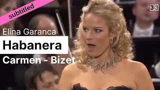 Opera Lyrics - Elina Garanca ♪ Habanera (Carmen, Bizet) ♪ English & French