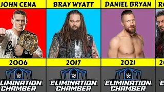 Every Elimination Chamber Match Winner From 2002 To 2023