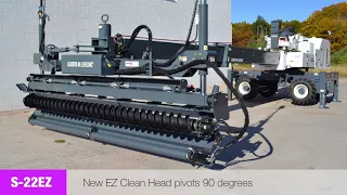 The new Somero S-22EZ Laser Screed machine