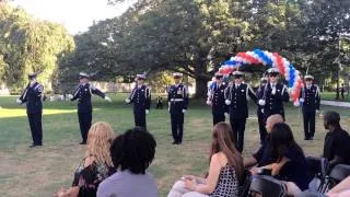 2014 US Coast Guard Ceremonial Honor Guard Silent Drill Team: 185 for Heroes 9.20.14