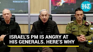 Netanyahu Fumes At Israeli Army For Stopping Him From Ordering Gaza Invasion | Report