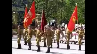 Парад в День Победы в Йошкар-Оле. 9 мая 2016г.