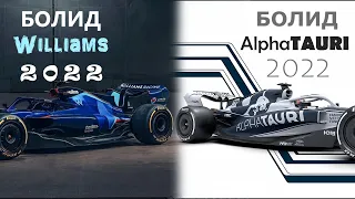 БЫСТРЫЕ мем НОВОСТИ. Формула 1. Смехо-Обзор презентации болида Alpha Tauri и Williams 2022