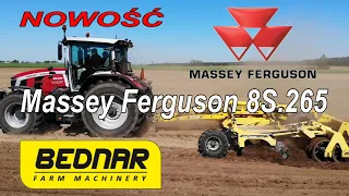 Nowość w Naszym Gospodarstwie - Massey Ferguson 8S.265 //DYNA 7 & Bednar! Tego jeszcze nie było!