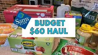 $60 Budget Grocery Haul to Sam's Club - Comparing Prices at Sam's & Checking Out the Kroger Deals