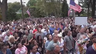 Protests continue over housing migrants on Staten Island