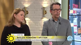"Inte självklart att Akilov kommer att prata i dag" - Nyhetsmorgon (TV4)