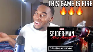 Marvel’s Spider-Man: Miles Morales - Gameplay Demo | PS5 REACTION!