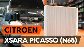 Jak vyměnit kabinový filtr na CITROEN XSARA PICASSO (N68) [NÁVOD AUTODOC]