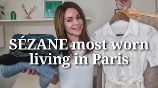 Sezane most worn living in Paris - Sezane wardrobe essentials