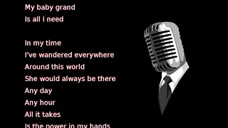 Billy Joel - Baby Grand (lyrics)