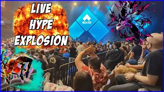 Hype Evo 2022 LIVE CROWD REACTIONS for Street Fighter 6 and Tekken reveals