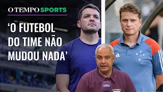 Cruzeiro de Fernando Seabra ainda não é melhor do que o de Larcamón, segundo Lélio Gustavo