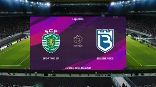 PES 2020 | Sporting vs Belenenses - Portugal Liga Nos | 10 November 2019 | Full Gameplay HD