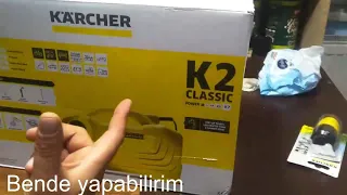 basınçlı yıkama makinası karcher classic bölüm 1