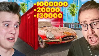 МОЙ ПЕРВЫЙ ЭКОНОМ КОНТЕЙНЕР! ХУДШЕЕ НАЧАЛО ГОДА... GTA 5 RP