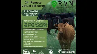 21/03/2023 VIRTUAL 24º - Remate Virtual del Norte