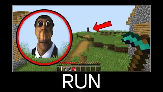 Minecraft wait what meme part 279 (Obunga nextbot)