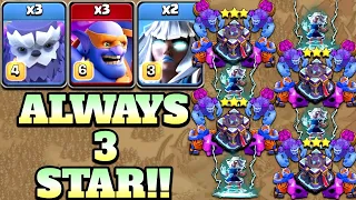 Yeti + Electro Titan + Super Bowler = Always 3 STAR!! Best Th15 Attack Strategy 2022 Clash of Clans