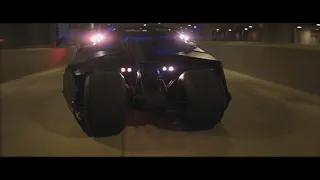 Batman Begins - Batmobile Chase Scene (Film Version)
