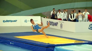 MAKSIMENKA Ivan (BLR) - 2018 Trampoline Worlds, St. Petersburg (RUS) - Qualification Tumbling R2