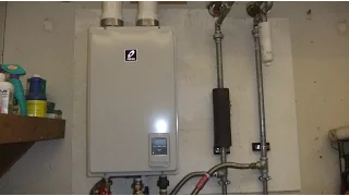 Installing the new Takagi T-H3M-DV-N Tankless Water Heater