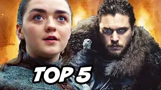 Game Of Thrones Season 8 Arya Sequel and TOP 5 Prequel Series Breakdown