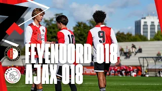 Spannende mini-Klassieker... ⚔️ | Highlights Feyenoord O18 - Ajax O18 | FA 2022-2023