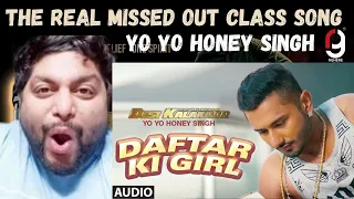 Yo Yo Honey Singh - Daftar Ki Girl | Desi Kalakaar | REACTION BY RG | HONEY 3.0 | HYDRABAD LIVE SHOW