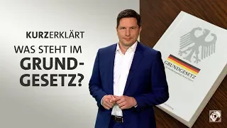 #kurzerklärt: Was steht im Grundgesetz?