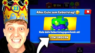 Ich öffne Brawl Stars AN MEINEM GEBURTSTAG und bin SCHOCKIERT...😱