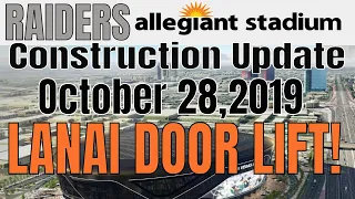 Las Vegas Raiders Allegiant Stadium Construction Update 10 28 2019