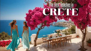 Crete, Greece - Best Beaches in Crete 4K UHD Walking Tour with Captions