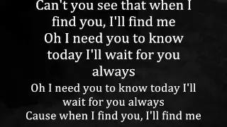 Joshua Radin fear Maria Taylor - When You Find Me with Lyrics