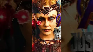 Scarlet Witch vs Random Avengers & Justice League⚡️| Mcu and Dceu💥 | 4k edit😉 | Druig.fx🦋#subscribe