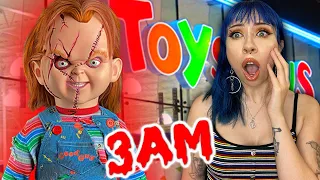 (SCARY) WE BOUGHT A HAUNTED CHUCKY DOLL OFF THE DARK WEB AT 3AM!!