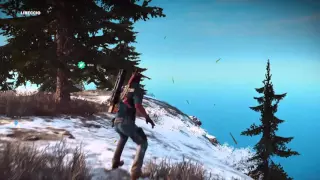 Just Cause 3: Extreme cliff face wingsuit dive