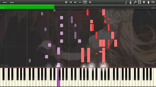 [Synthesia]  BMS差分 | ああああ - carnation (Piano Tutorial)
