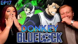 Isagi is DEVOURING Barou, the Donkey King!! BlueLock S1 E17 reaction