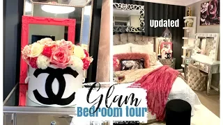 UPDATED GLAM BEDROOM TOUR