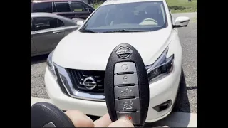 How to add smart Key Fob on 2018 Nissan Murano with Autel IM508 programming / Cut & Programmed