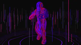 DANCING MAN JELLY - VJ Loop Animation #5