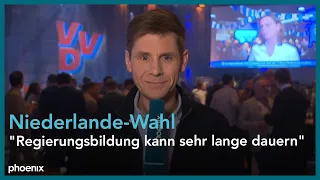 Niederlande-Wahl: Korrespondent Gunnar Krüger (ZDF) aus Den Haag zu den Ergebnissen | 22.11.23